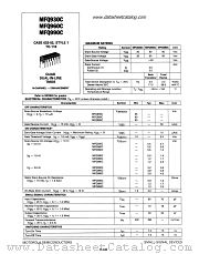 MFQ930C datasheet pdf Motorola