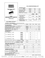 MHQ6001 datasheet pdf Motorola