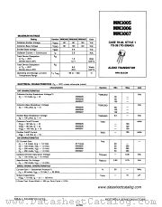 MM3007 datasheet pdf Motorola