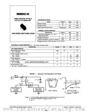 MMBD914X datasheet pdf Motorola