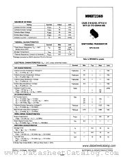 MMBT2369 datasheet pdf Motorola