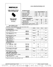 MMBTA93 datasheet pdf Motorola