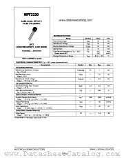 MPF3330 datasheet pdf Motorola