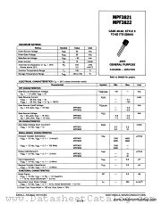 MPF3821 datasheet pdf Motorola