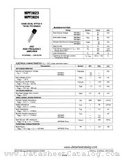 MPF3823 datasheet pdf Motorola