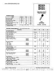 MPF3972 datasheet pdf Motorola