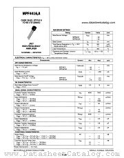 MPF4416 datasheet pdf Motorola