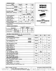 MPQ6427 datasheet pdf Motorola