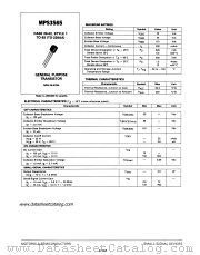 MPS3565 datasheet pdf Motorola