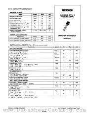 MPS3866 datasheet pdf Motorola