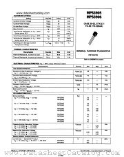 MPS3905 datasheet pdf Motorola