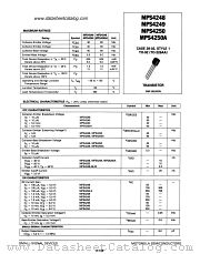 MPS4248 datasheet pdf Motorola