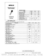 MPS5133 datasheet pdf Motorola