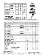 MPS6651 datasheet pdf Motorola