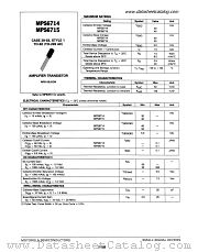 MPS6715 datasheet pdf Motorola