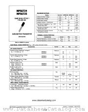 MPS6724 datasheet pdf Motorola