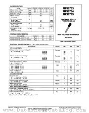 MPS6734 datasheet pdf Motorola