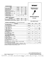 MPS8097 datasheet pdf Motorola