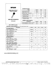 MPSA09 datasheet pdf Motorola