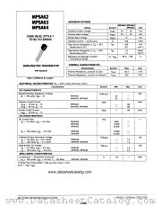 MPSA62 datasheet pdf Motorola