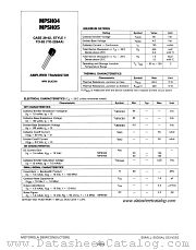 MPSH04 datasheet pdf Motorola