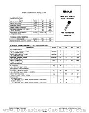 MPSH24 datasheet pdf Motorola