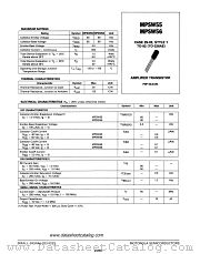 MPSW55 datasheet pdf Motorola