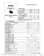 MXT3904 datasheet pdf Motorola