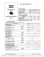 MXTA42 datasheet pdf Motorola