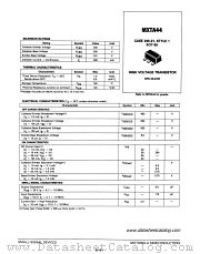 MXTA44 datasheet pdf Motorola