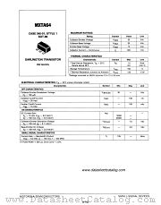 MXTA64 datasheet pdf Motorola