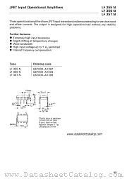 LF357N datasheet pdf Siemens