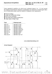 TBA221G datasheet pdf Siemens