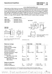 TBC0748 datasheet pdf Siemens