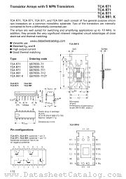 TCA991 datasheet pdf Siemens