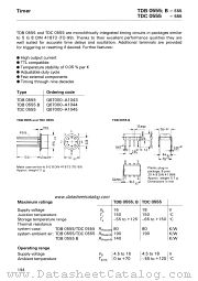 TDB0555 datasheet pdf Siemens