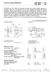 TDC7800 datasheet pdf Siemens