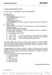 CODE datasheet pdf Siemens